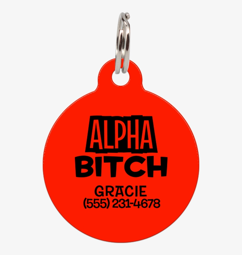 Alpha Bitch - Earrings, transparent png #8349894