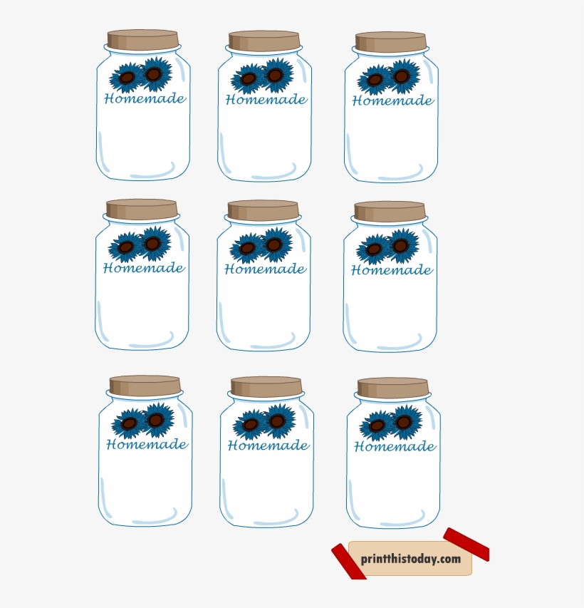 Homemade Jar Tags, transparent png #8350054