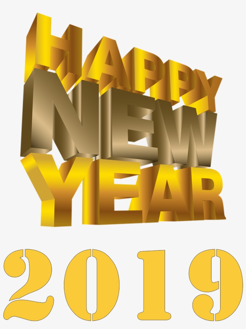 Picsart Happy New Year Png, transparent png #8350544