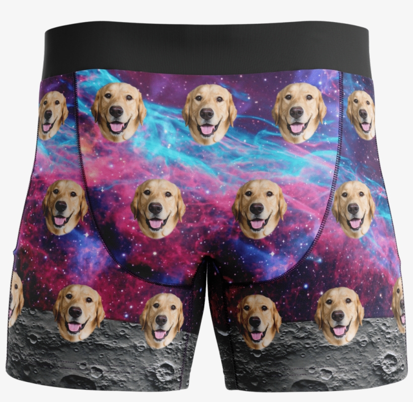 Put Your Face On Boxers - Board Short, transparent png #8350595