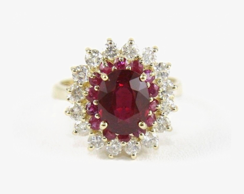 Rose Red Diamond Stone Transparent Image - Ruby, transparent png #8350885