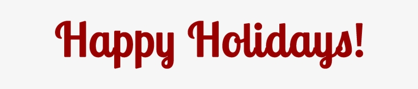 Holiday Hours - Graphic Design, transparent png #8351062