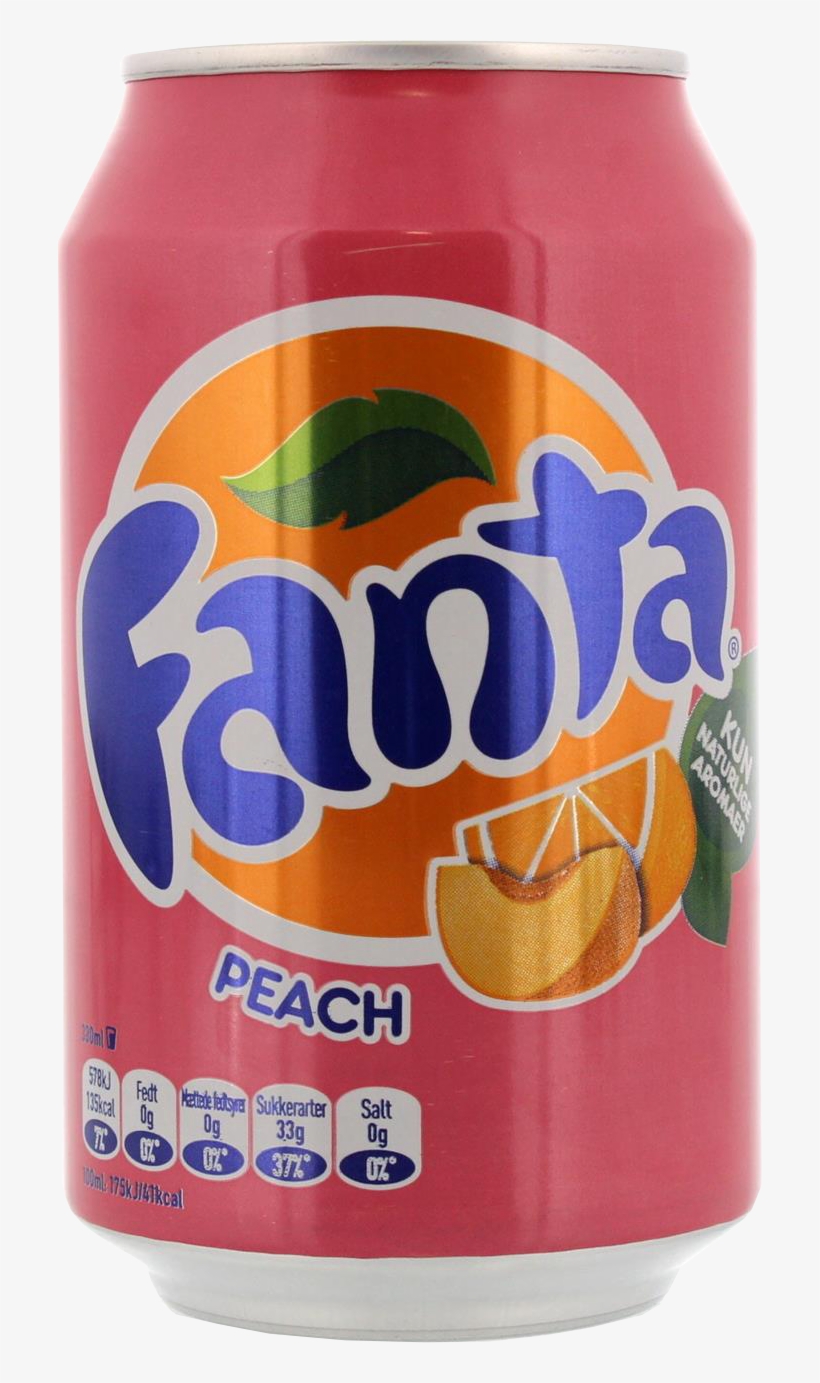 Fanta Peach 330ml Dose - Drink Fanta, transparent png #8351764