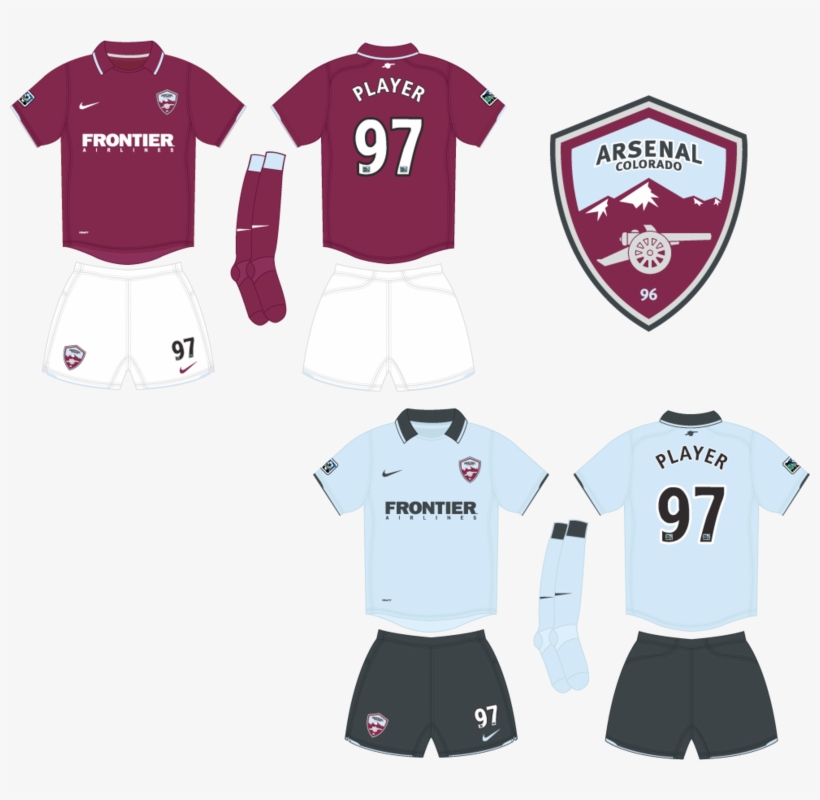 Arsenalcolorado - Sports Jersey, transparent png #8352468