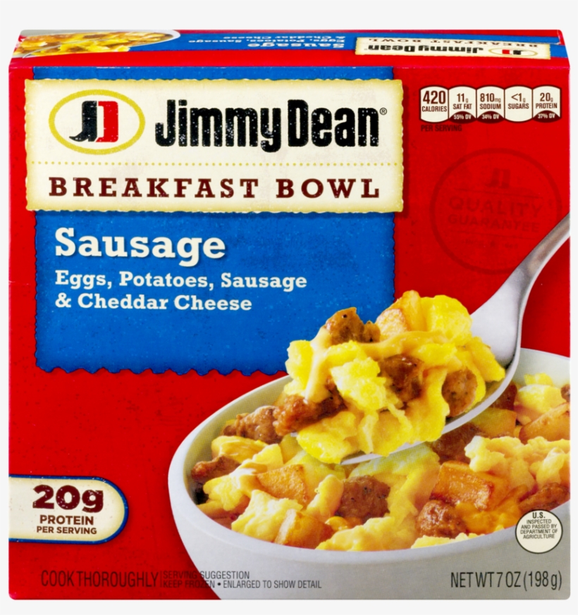 Jimmy Dean Breakfast Bowl Sausage, 7 Oz - Jimmy Dean Breakfast Bowl Sausage, transparent png #8352614