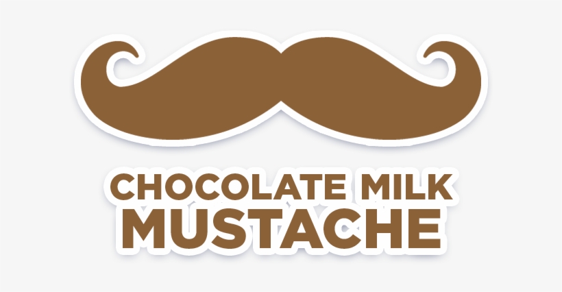 Trumoo Brand Milk Stickers Messages Sticker-6 - Chocolate Milk Mustache Png, transparent png #8352886