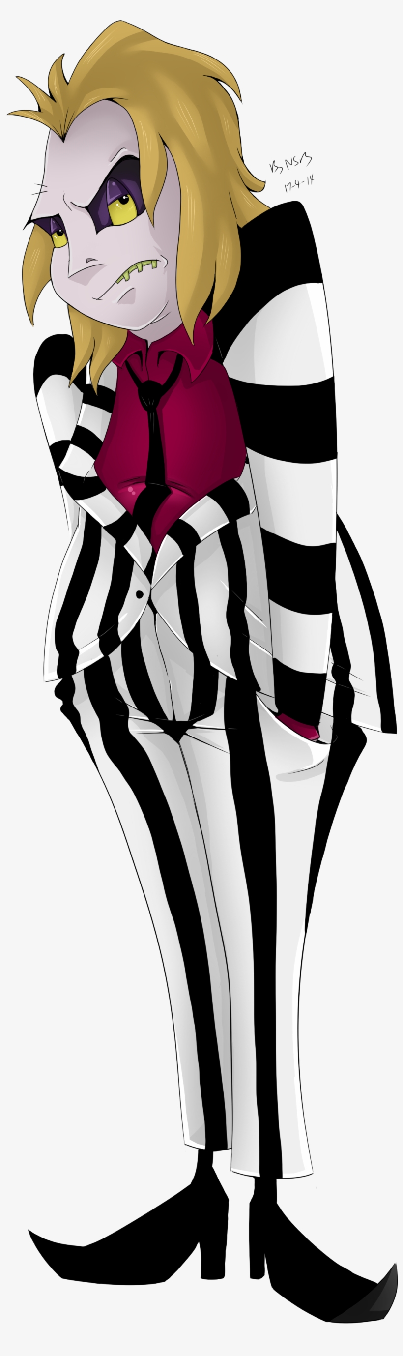 Beetlejuice - Illustration, transparent png #8352888