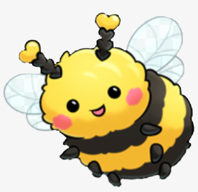 Scbee Sticker - Cute Bumble Bee Cartoon, transparent png #8353273