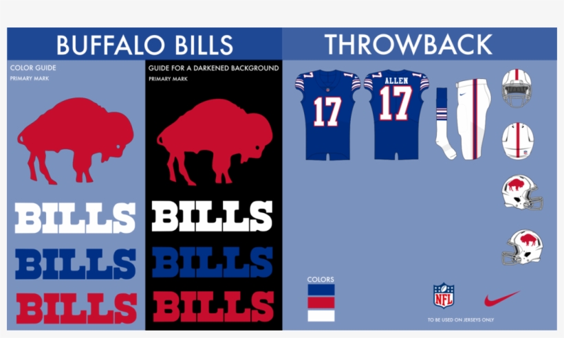 Buf Throwback - Buffalo Bills, transparent png #8353878