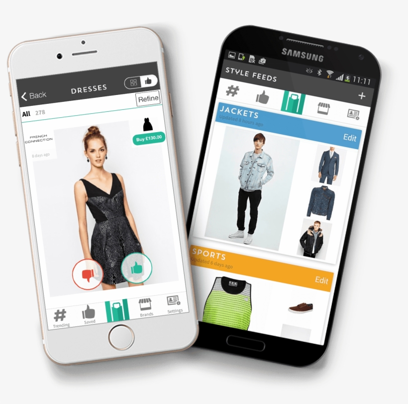 App Of The Week Mallzee - Smartphone, transparent png #8354391