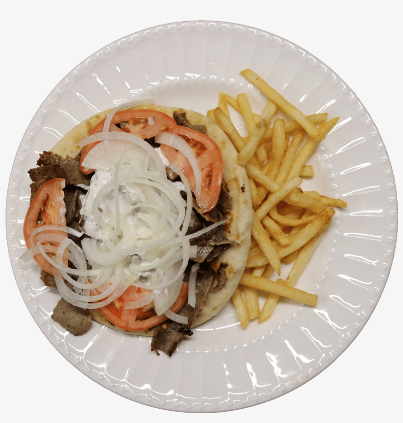 Joey's Red Hots Gyro Platter - French Fries, transparent png #8354850