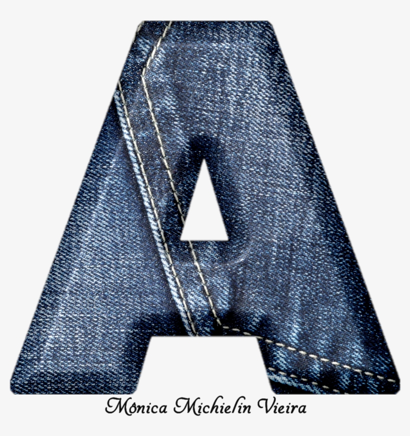 Alfabeto De Jeans Png, transparent png #8354953