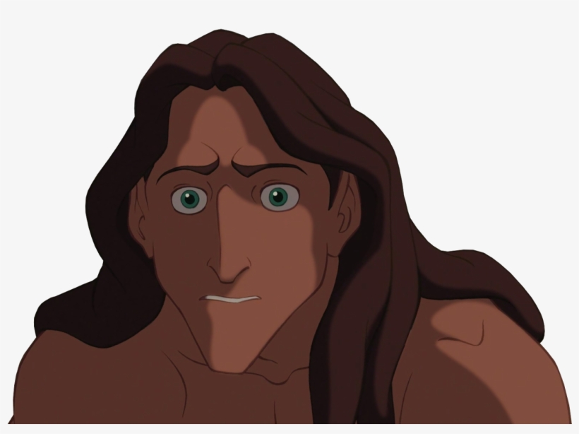 Cliparts Del Hombre De La Selva Más Famoso De Todos - Tarzan Cara Png, transparent png #8355335