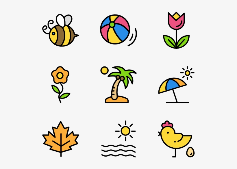 Seasons, transparent png #8356197