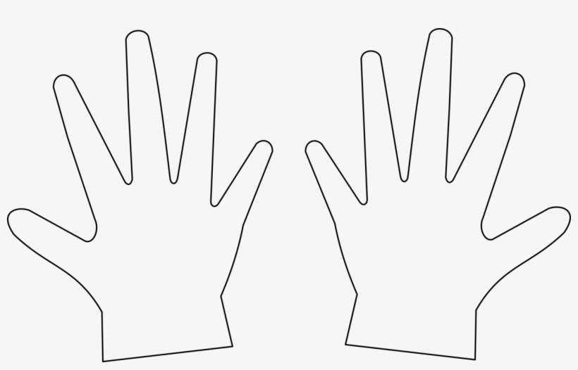 All Photo Png Clipart - Hands Body Clipart Black And White, transparent png #8356446
