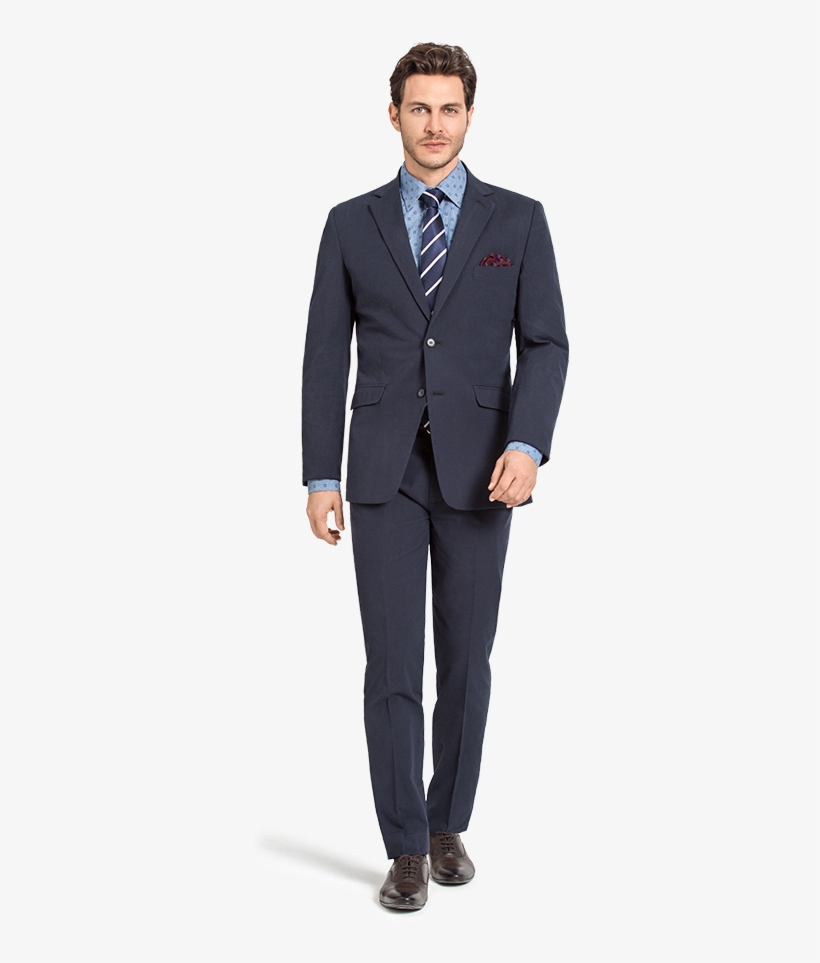 Blue Checked Cotton Suit - 3 Piece Charcoal Grey Suit, transparent png #8356875