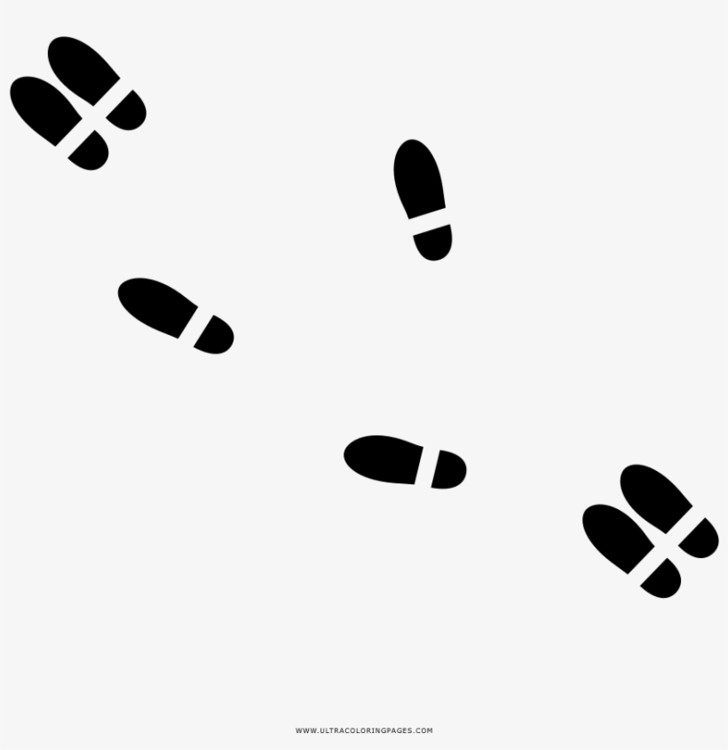Footsteps Coloring Page - Footsteps Marauder Map Png, transparent png #8357164
