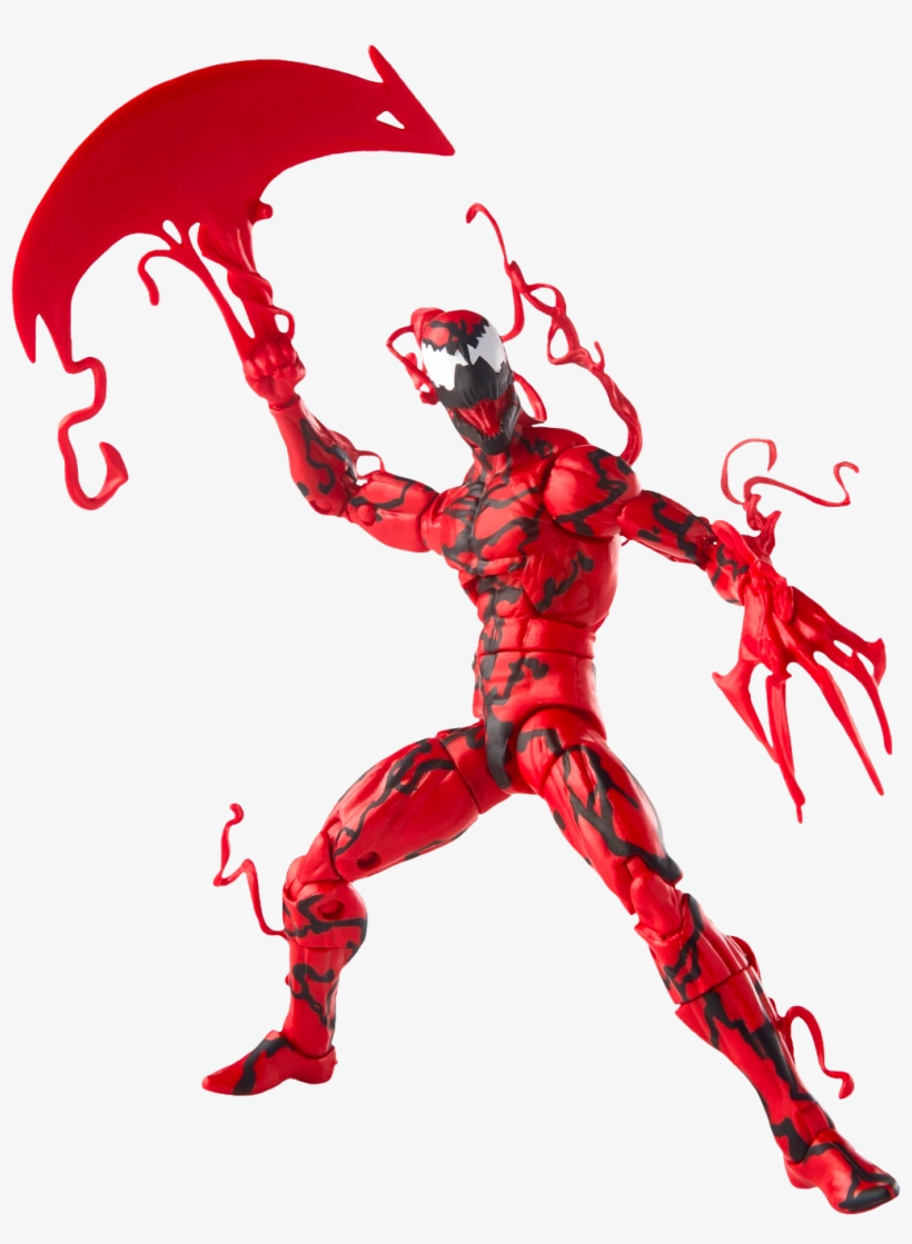 Carnage Marvel Legends 6” Action Figure - Marvel Legends Carnage 2018, transparent png #8357453