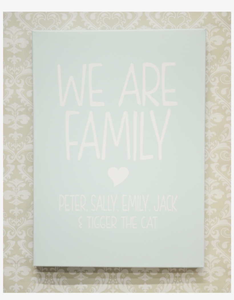 We Are Family - Paper, transparent png #8357693
