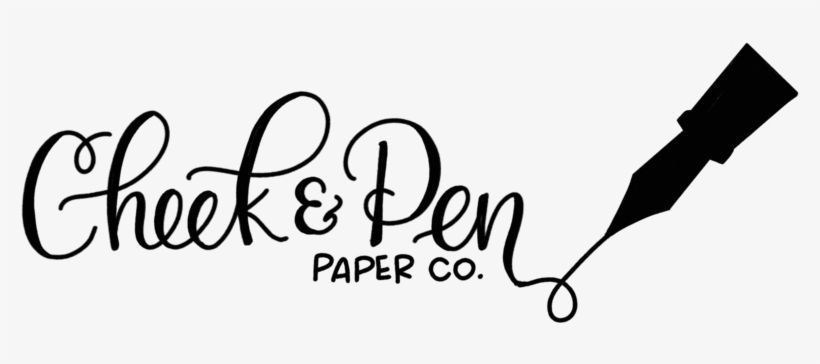 Cheek & Pen Paper Co - Calligraphy, transparent png #8357964
