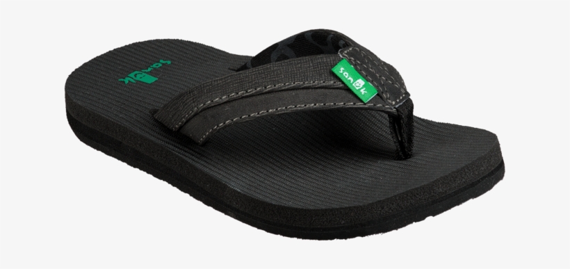 Black - Black - Black - Black - Flip-flops, transparent png #8358929