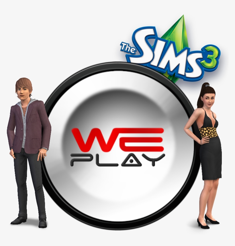We Play Games Sims 3 Stiker - Company, transparent png #8359177