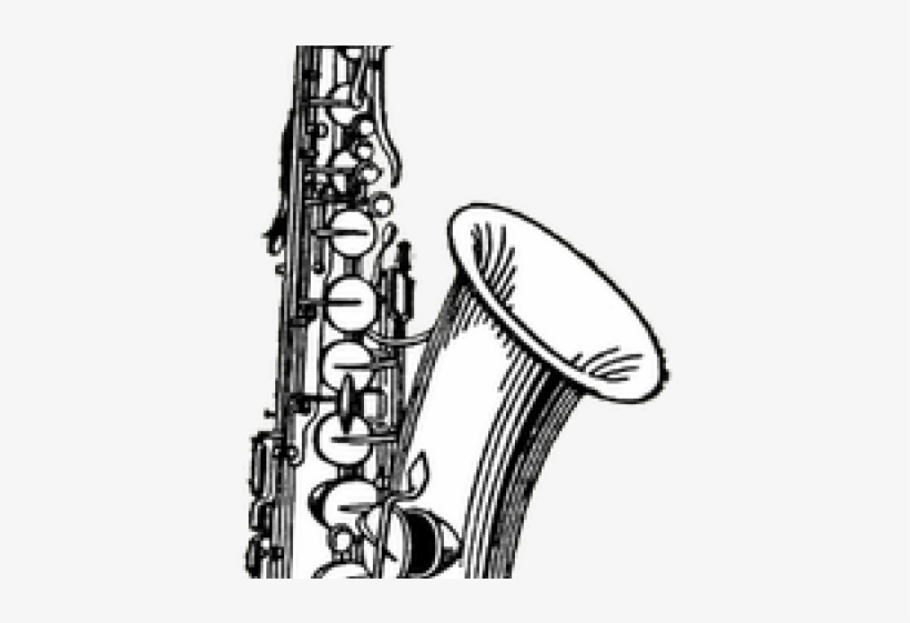 Saxophone Clipart Woodwind Family - Alto Sax Clip Art, transparent png #8359719