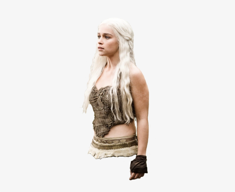 A Game Of Thrones Daenerys Targaryen Emilia Clarke - Daenerys Targaryen White Background, transparent png #8360718