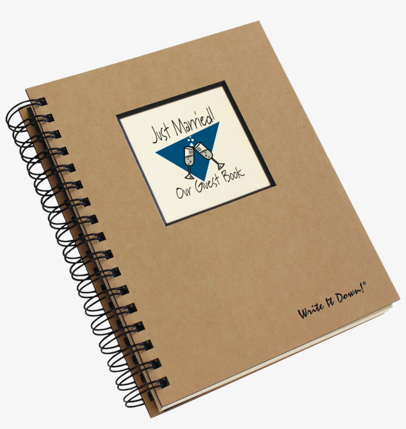 Just Married Our Guest Book - Readers Journal, transparent png #8362753