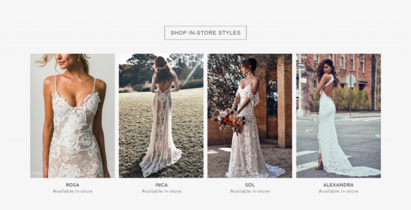 Book An Appointment In Our Showroom Located Within - Gown, transparent png #8362758