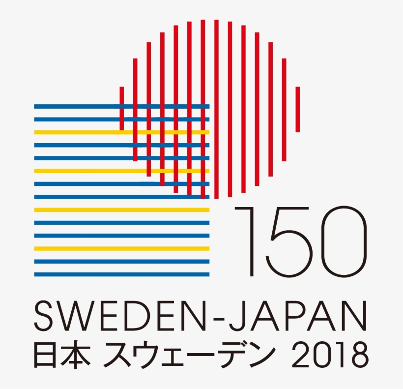 Sweden-japan - Sweden Japan 150 Years, transparent png #8363049