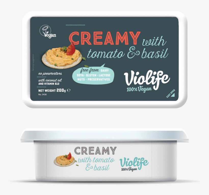 Violife Creamy Vegan Cheese, transparent png #8363197