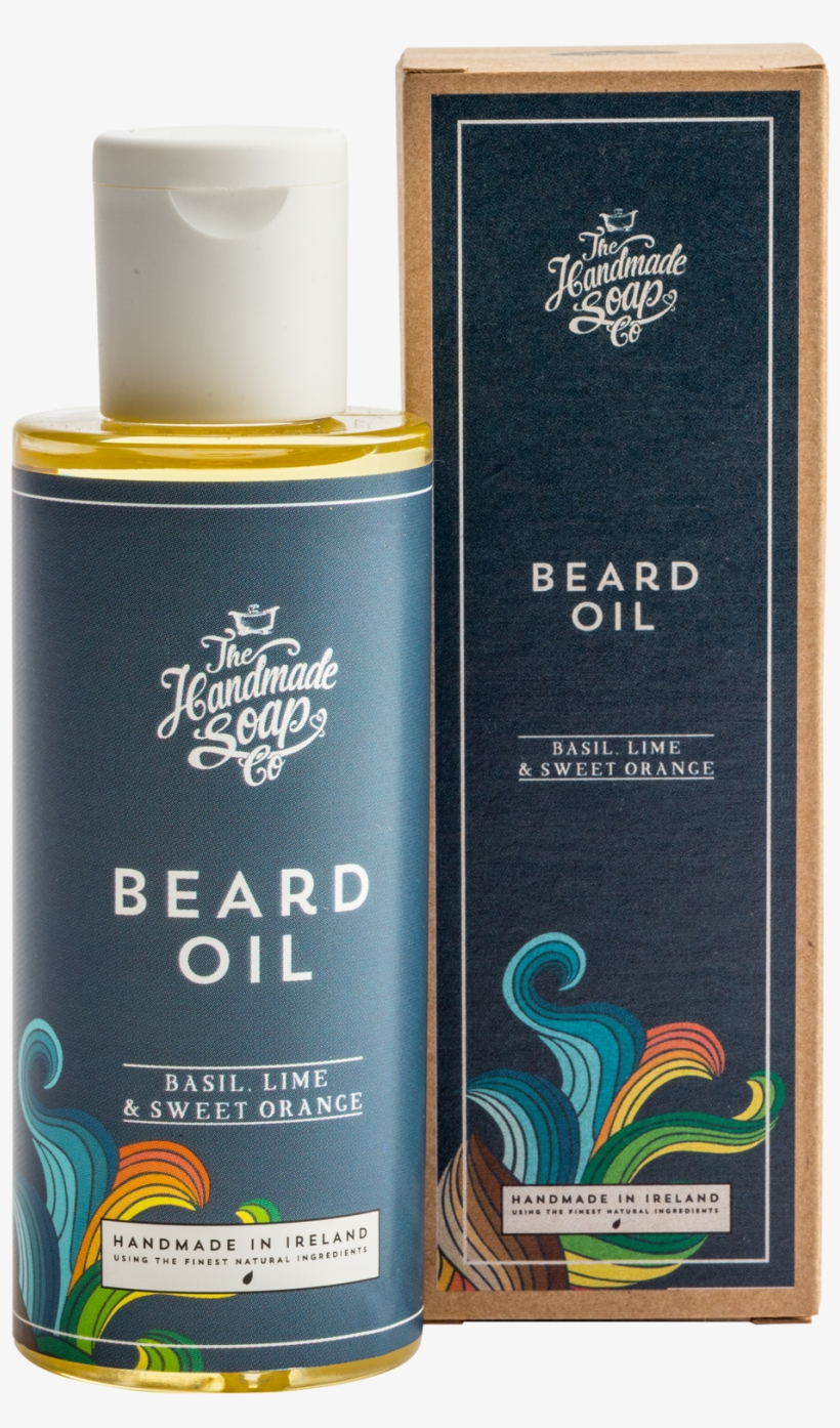 Basil, Lime & Sweet Orange Beard Oil - Beard Oil, transparent png #8363243