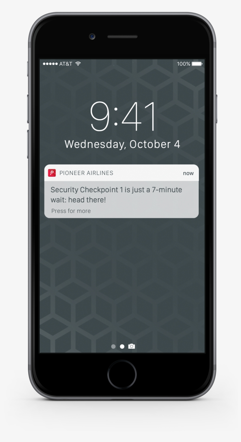 Airline App Push Notification Day Of Travel - Alaska Airlines Push Notification, transparent png #8363816