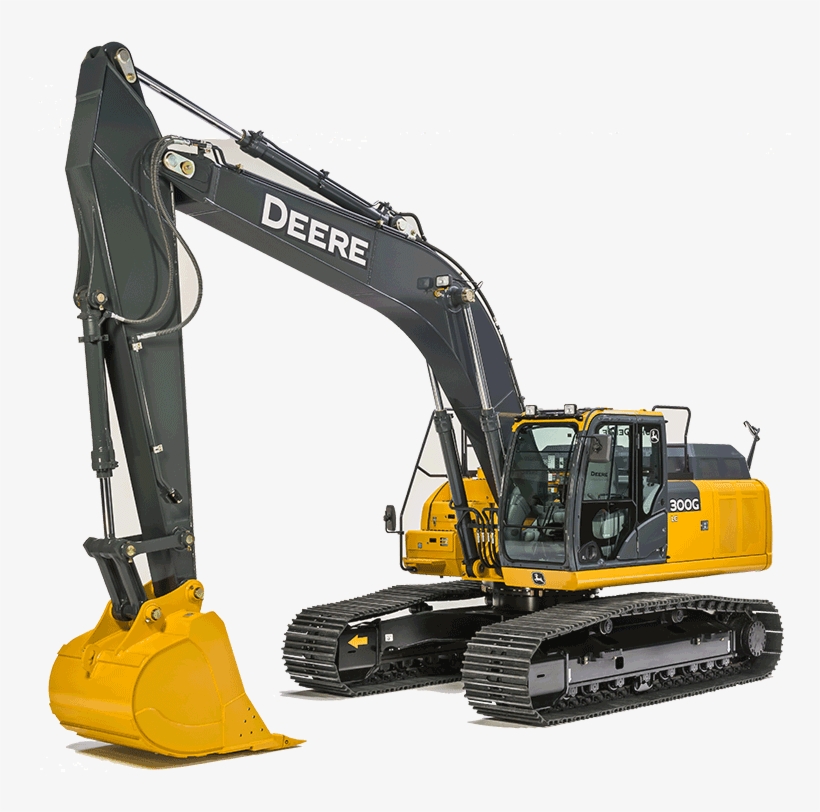New 300g Lc Excavator - John Deere 210g, transparent png #8364106