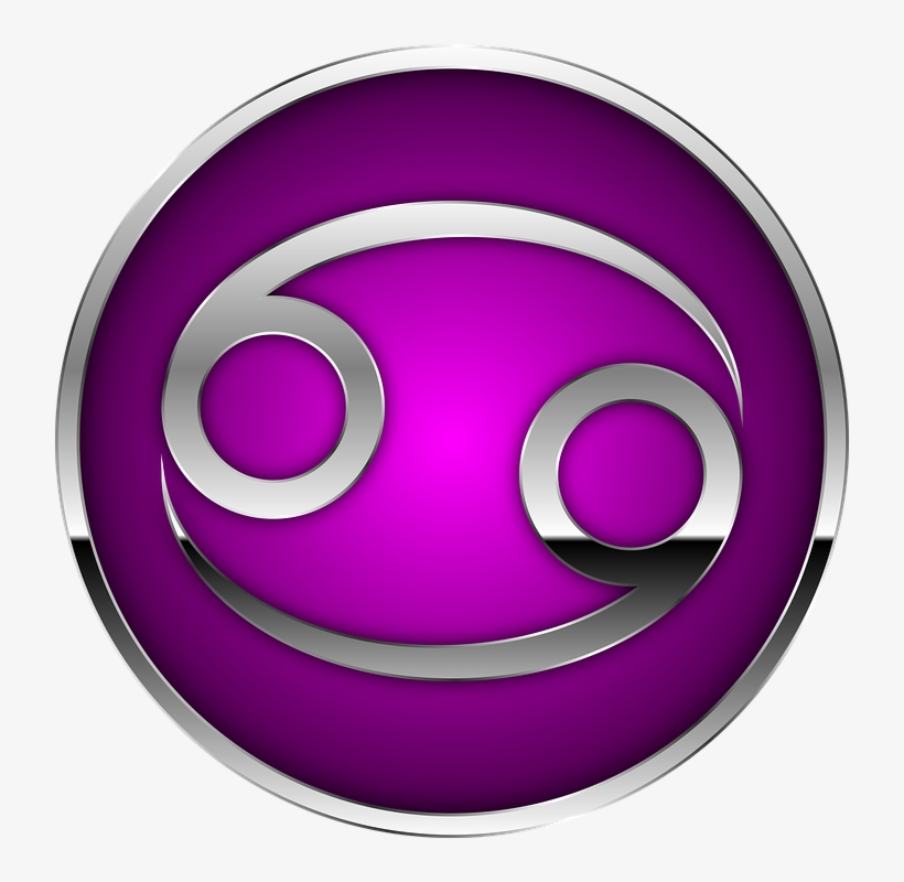 Cancer Zodiac Png - Astrology Symbol For Cancer, transparent png #8364320