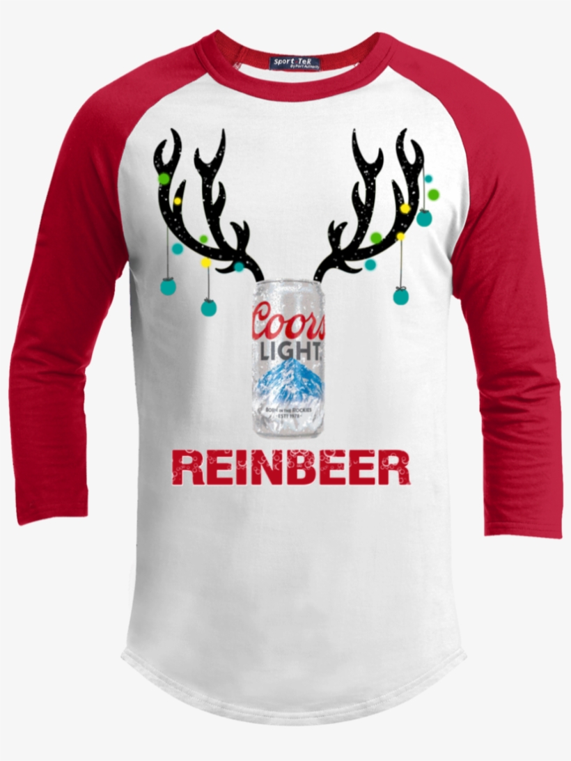 Coors Light Reinbeer Funny Beer Reindeer Christmas - Floss Like A Boss Grinch Shirt, transparent png #8364399