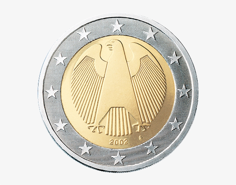 2 Euro Coin - Germany 2 Euro Coin, transparent png #8364538