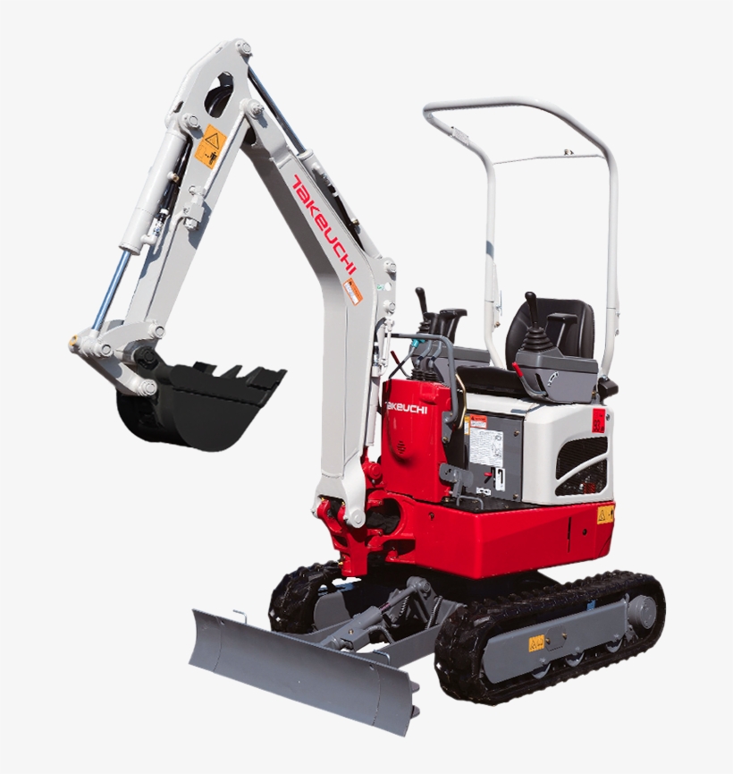 Mini Excavators - Takeuchi Tb210r, transparent png #8364800