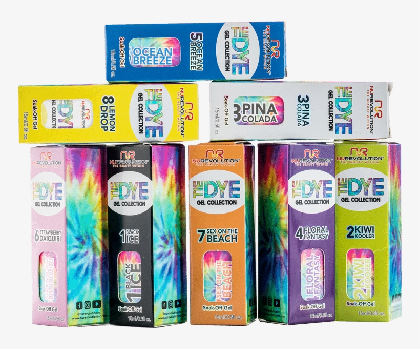 Tie Dye - Packaging And Labeling, transparent png #8365552