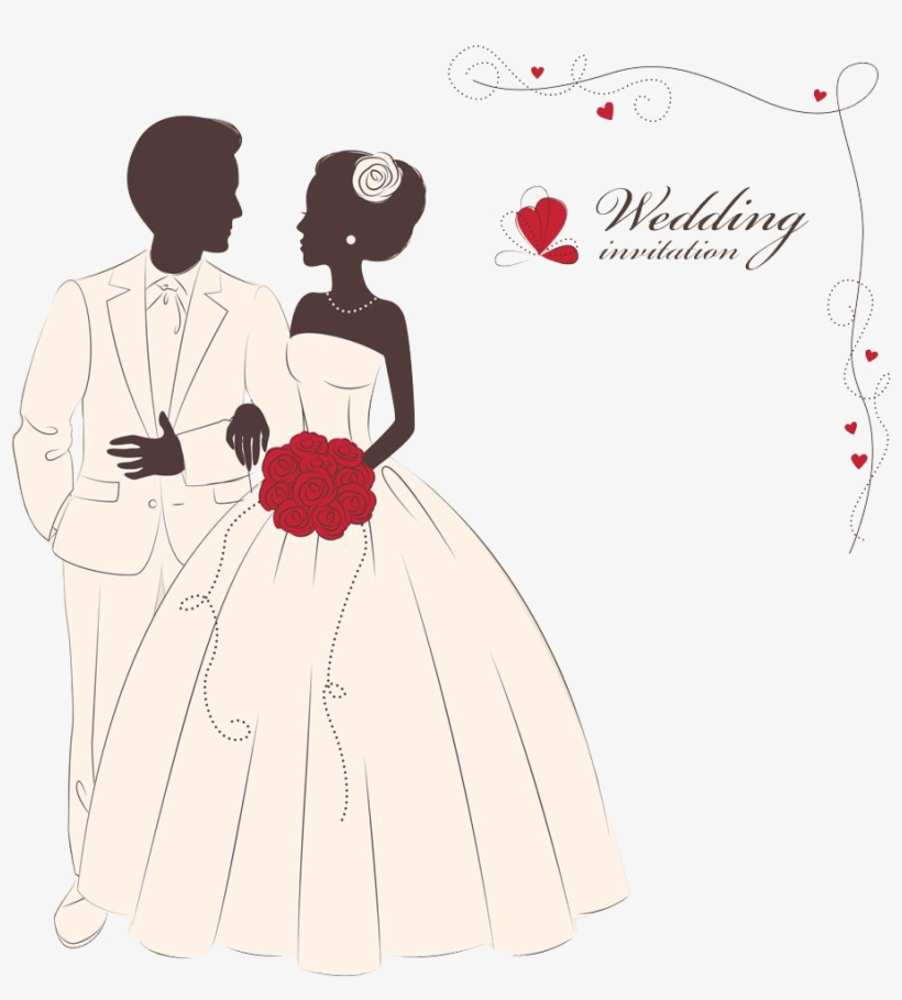 Wedding Invitation Bridegroom Clip Art And - Wedding, transparent png #8365556