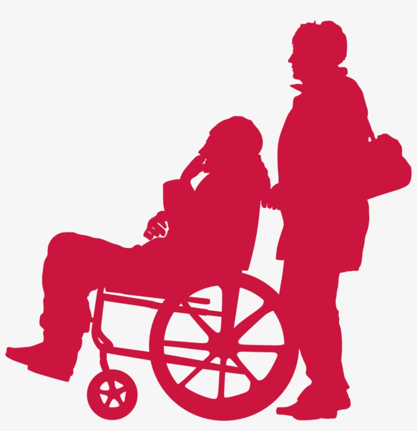 People Silhouette Elder Png, transparent png #8365803