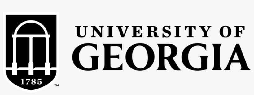 University Of Georgia Two-color Black Logo - Human Action, transparent png #8366211