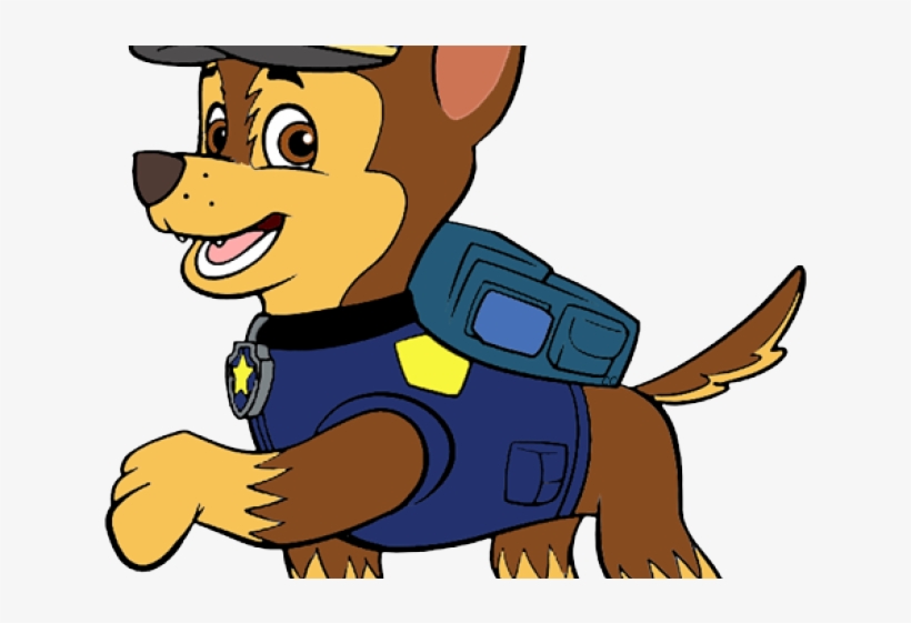 Chase Clipart Paw Patrol - Chase Paw Patrol Clip Art, transparent png #8366212