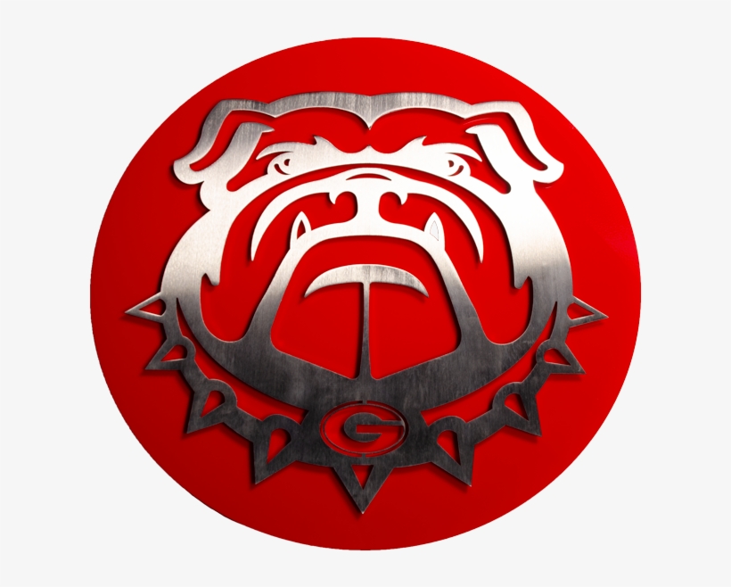 Georgia Bulldog Plaque - Emblem, transparent png #8366299