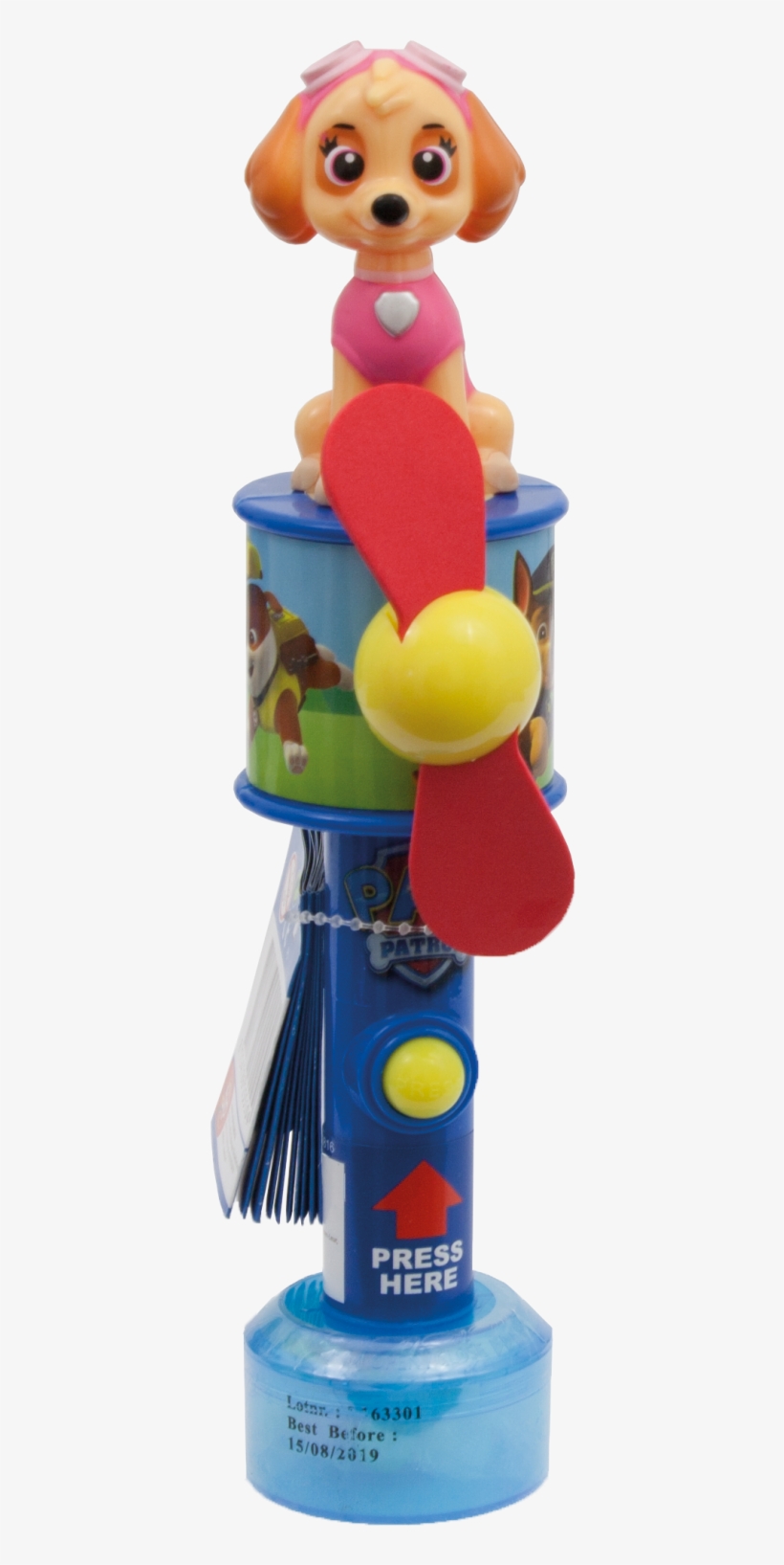 Paw Patrol Coolfan With Candy Piece Paw Patrol Coolfan - Bath Toy, transparent png #8366332