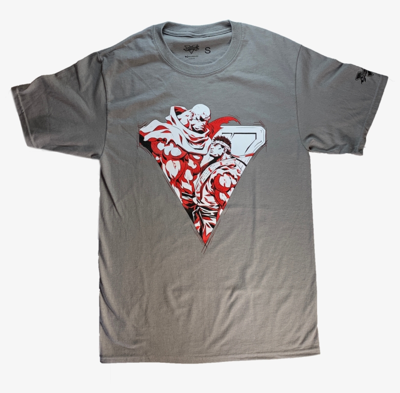 Image Of Nsurgo X Street Fighter V - Active Shirt, transparent png #8366443
