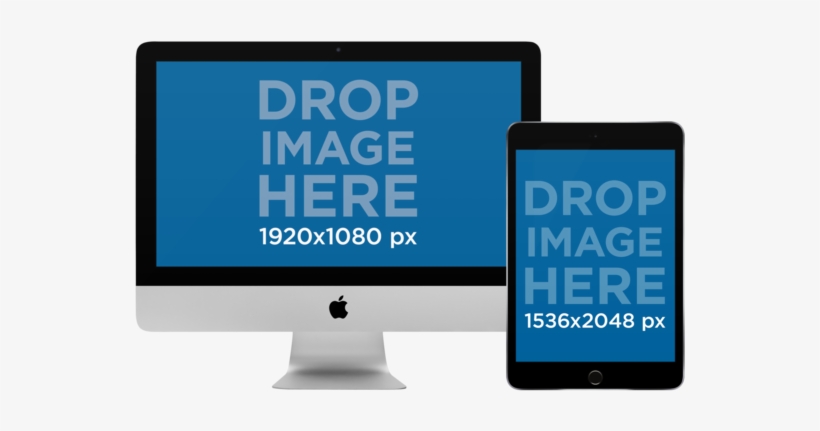 Mock Up Imac Png, transparent png #8366609