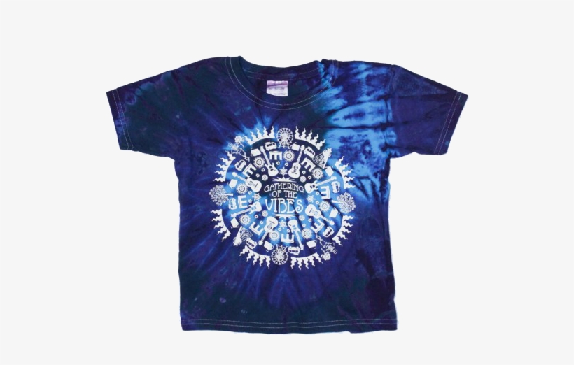 Icon Circle Kid's Tie Dye T Shirt - Active Shirt, transparent png #8366610