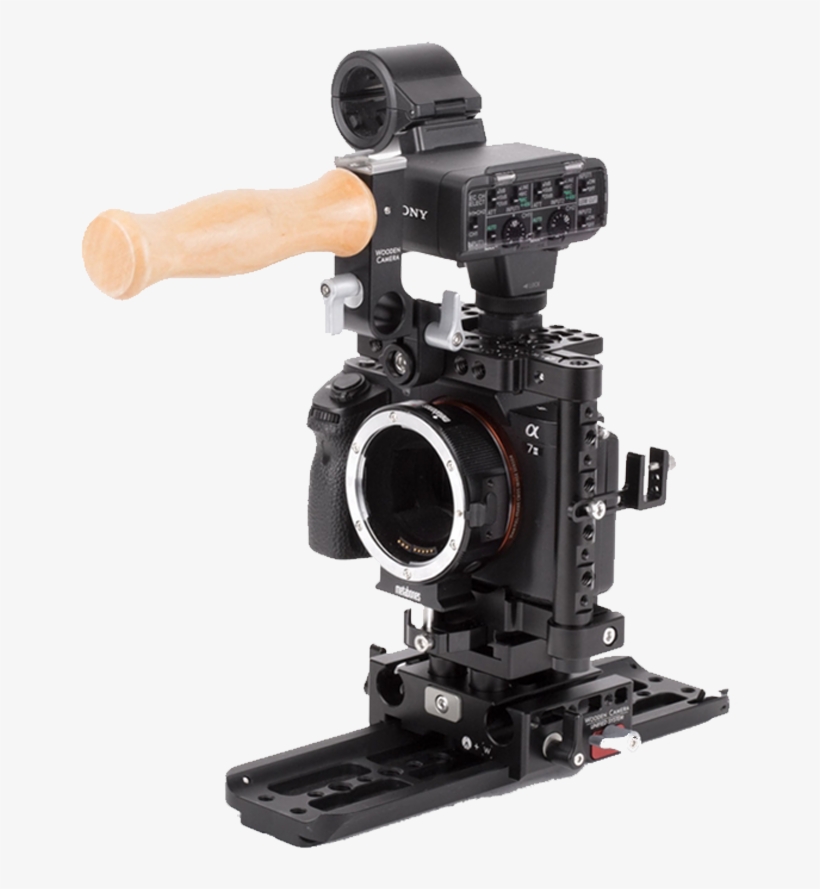 Unified Dslr 15mm Baseplate Wooden Camera - Video Camera, transparent png #8367227